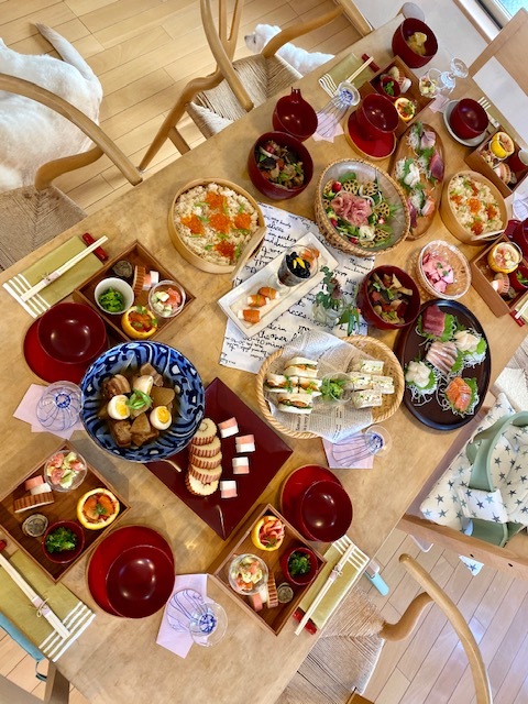 New Year\'s party 元旦に家族揃って♪♪_a0165160_18103289.jpg