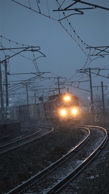 青森駅は還暦を迎えました。そして、大改装中です。青い森鉄道と雪景色、雪の中を激走する貨物列車とモーリーくん_d0181492_23462260.jpg