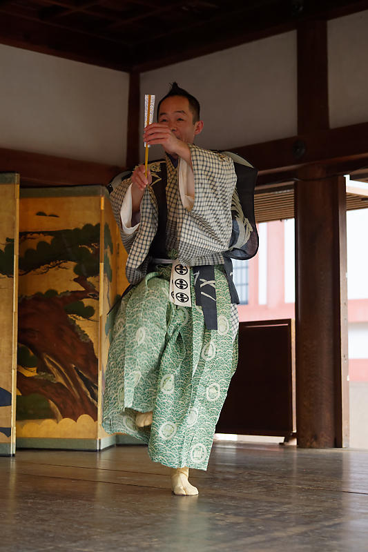 新春奉納狂言@北野天満宮_f0032011_16111035.jpg