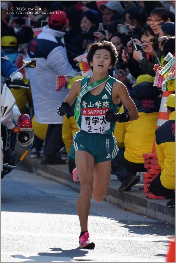 箱根駅伝2020-1　総合優勝　AOYAMA　湯原慶吾選手_e0288838_08493662.jpg