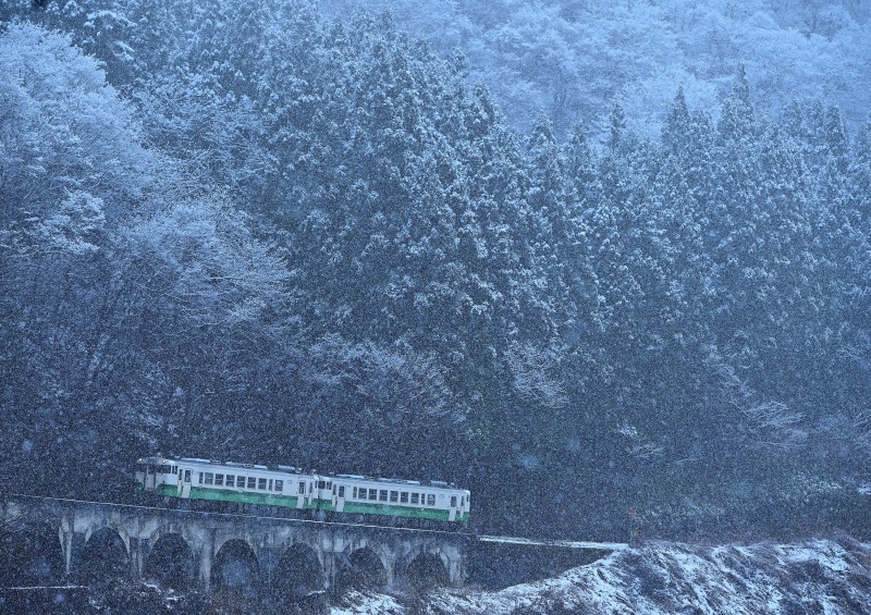 白嶺　雪景色 岐阜県の絶景 白川郷の雪景色を一眼で撮影－岐阜県随一の雪景色