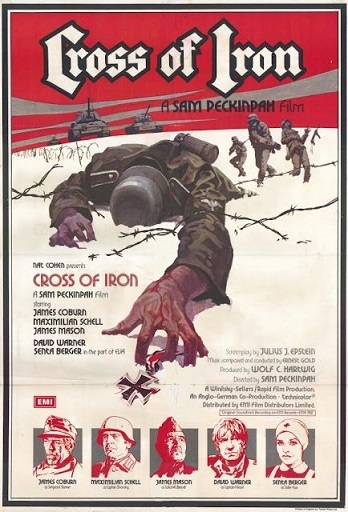 洋画 サム・ペキンパー映画ポスター 戦争のはらわた