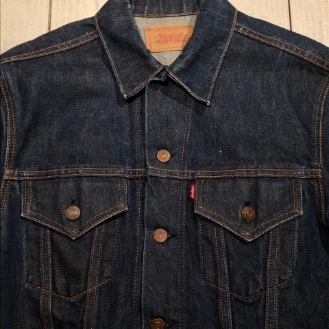今季一番 リーバイス Gジャン 70505 67-68年 サイズ42 E BIG - Gジャン 特価品蔵出し特集 リーバイス “E”モデル 67-68年「70505」BIG Gジャン/デニムジャケット