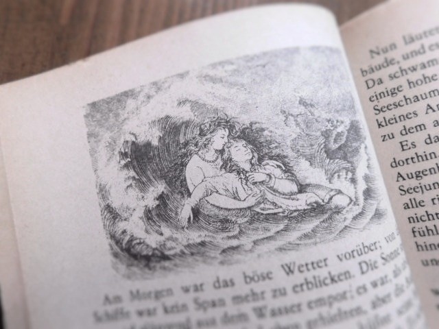 ドイツの児童書から人魚姫の挿絵 : Books