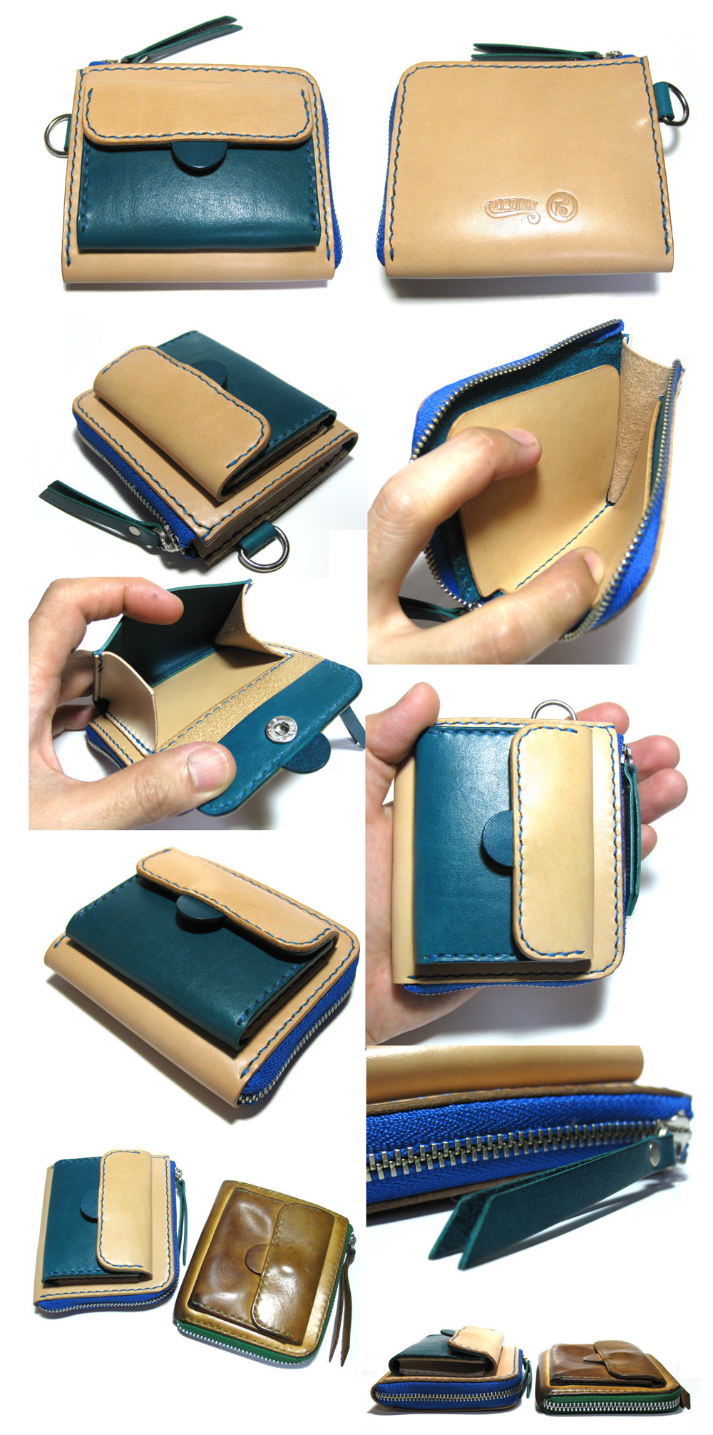  L字ファスナーショート ウォレット   ¥15,500   _f0130303_22150331.jpg