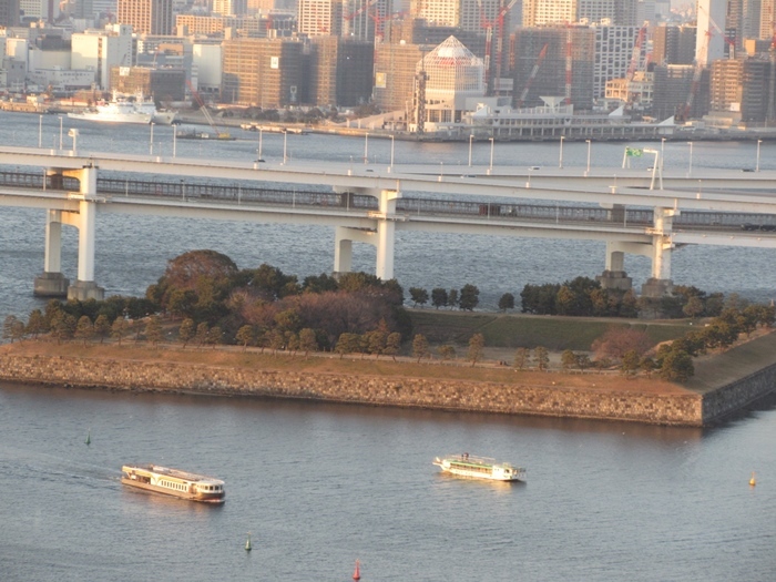 【グランドニッコー東京台場】View Lounge on 27th からの眺め_b0009849_17422016.jpg