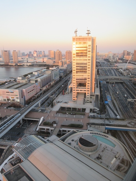 【グランドニッコー東京台場】View Lounge on 27th からの眺め_b0009849_17442184.jpg