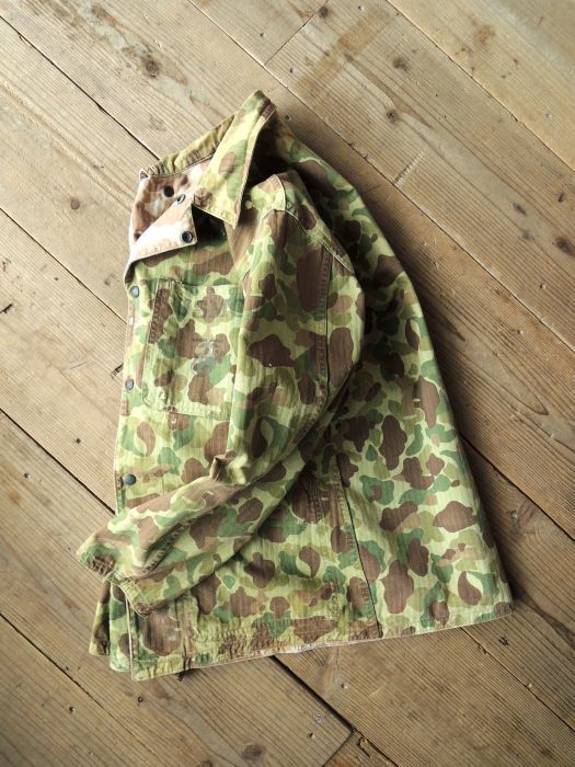 40S U.S.M.C P-1942 TYPE:1ST DUCK HUNTER CAMO HBT JACKET