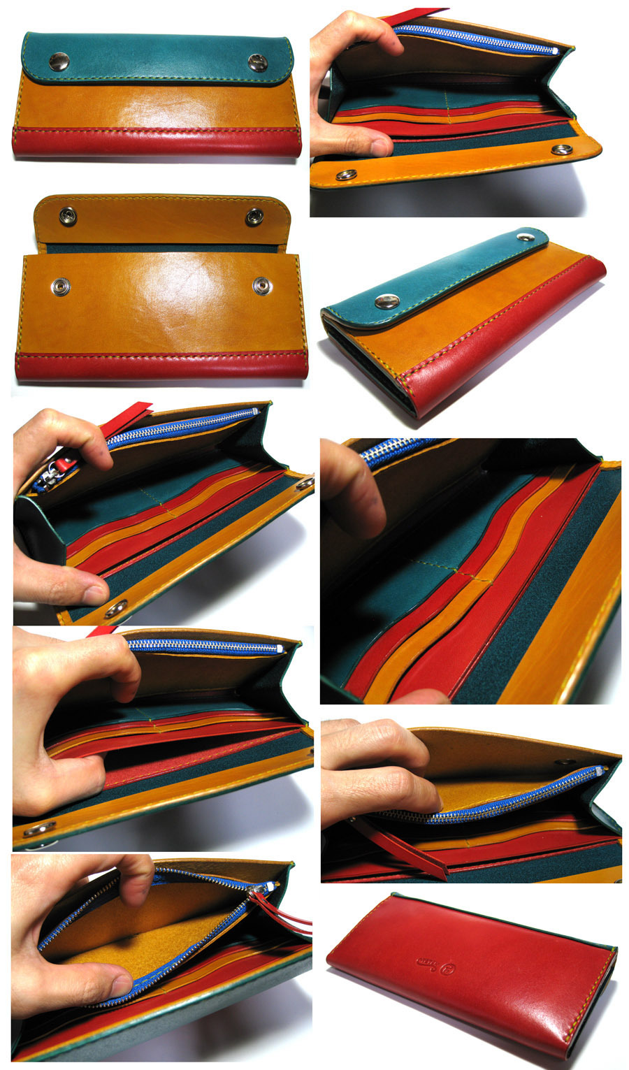Long Wallet 7  ¥27,500   20cm x 9.5cm x2.5cm   _f0130303_15243558.jpg