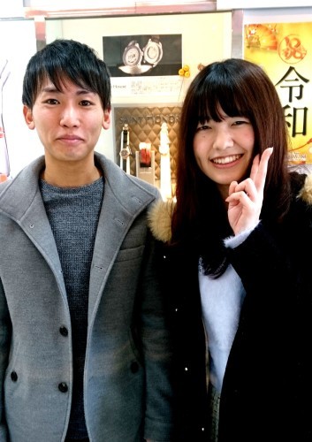 令和2年最初の素敵なカップルです ジュエルmoriwaki ｽﾀｯﾌﾌﾞﾛｸﾞ ヽ