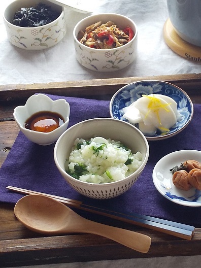 無病息災を願って・・・七草粥_d0319943_07432406.jpg