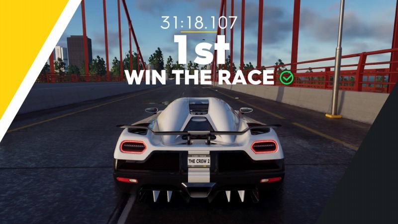 ゲーム The Crew2 サンフランシスコ港のバトルシップとcarrera Gt Green Flash Edition 孤影悄然