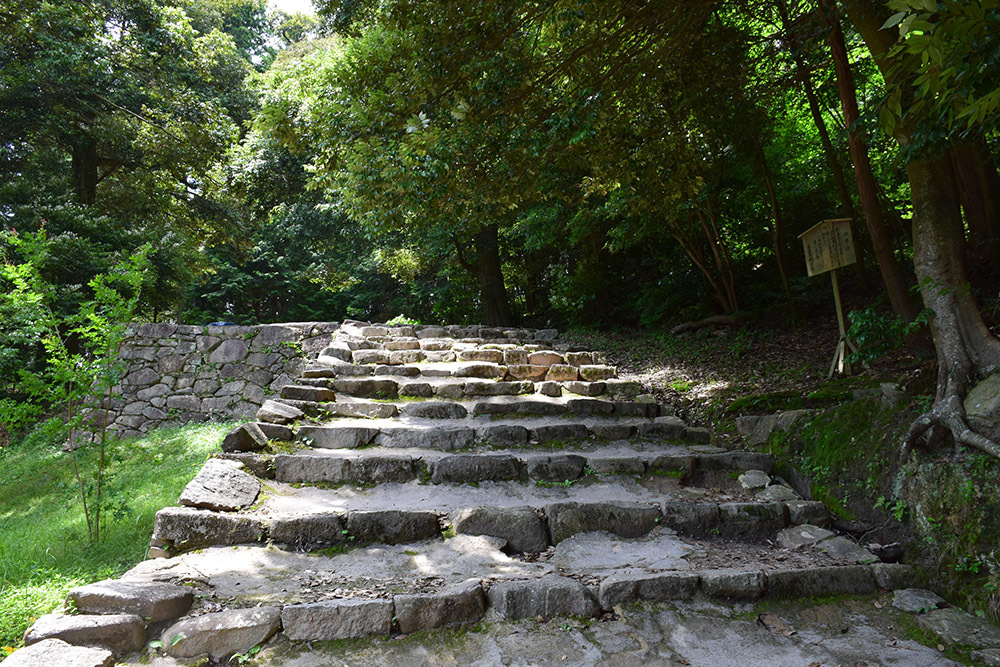 天下布武の象徴、安土城攻城記。 その5 <伝武井夕庵邸址~伝織田信忠邸址>_e0158128_16434199.jpg