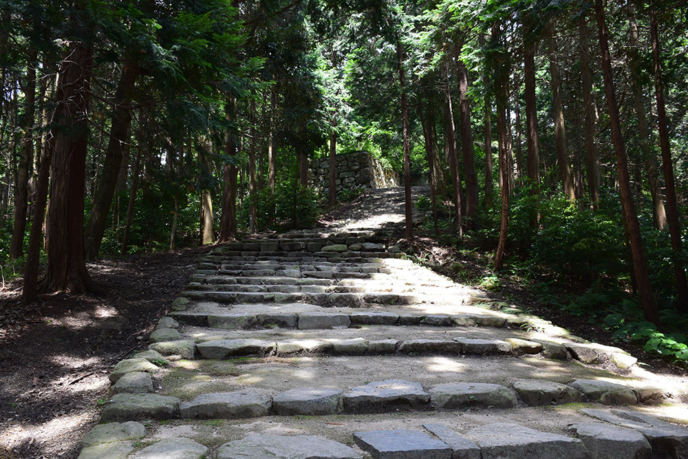 天下布武の象徴、安土城攻城記。　その６　＜伝黒金門跡～伝長谷川秀一邸址＞_e0158128_16530613.jpg