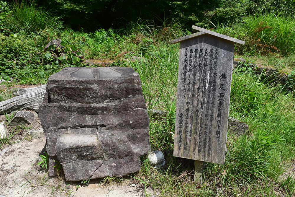 天下布武の象徴、安土城攻城記。 その7 <仏足石~本丸跡>_e0158128_17155476.jpg