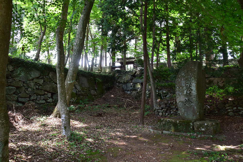 天下布武の象徴、安土城攻城記。 その7 <仏足石~本丸跡>_e0158128_17190421.jpg