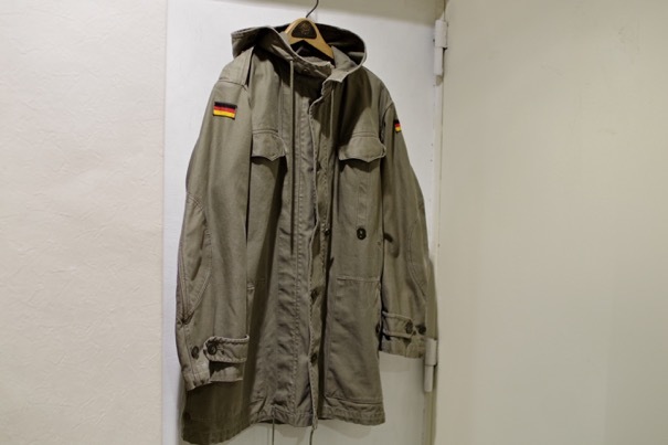 ドイツ軍 フィールドパーカー / ボアライナー付き : biscco ドイツ軍 フィールドパーカー / ボアライナー付き : biscco