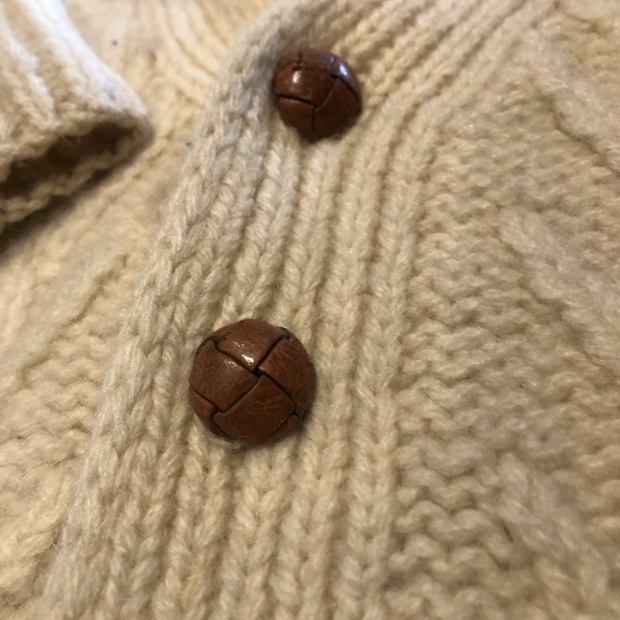 80\'s WOOL RICH ショールカラーカーディガン_c0355834_17355799.jpg