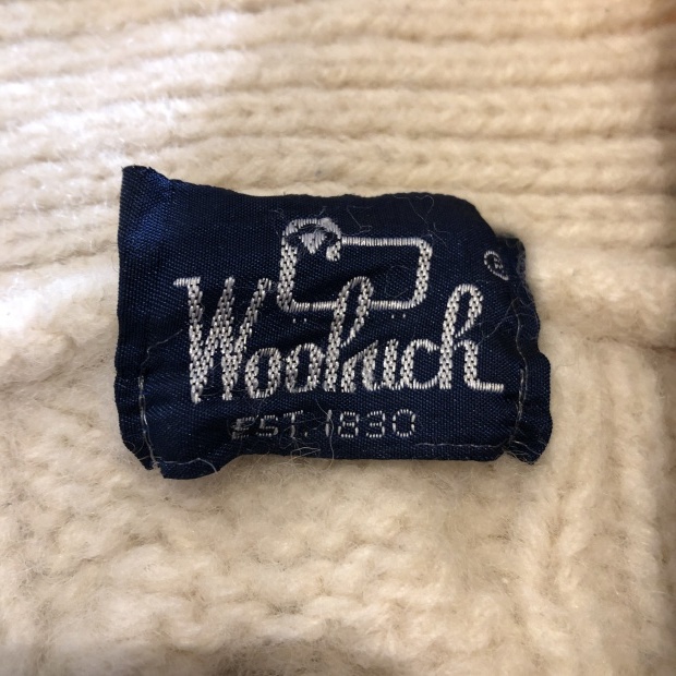 80\'s WOOL RICH ショールカラーカーディガン_c0355834_17360593.jpg