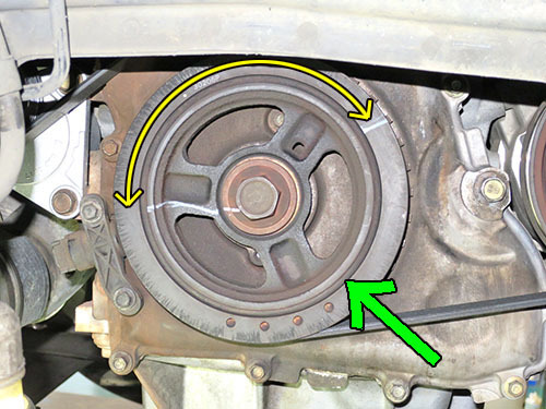 ベルト鳴きの原因は ｌｗ３ｗ ｍｐｖ クランクプーリー交換 店長mizoのおやぢ日記