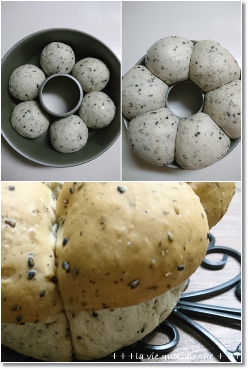 【初焼き】黒胡麻のエンゼル焼きとフェーブが、やっと当った!!_a0348473_05333091.jpg