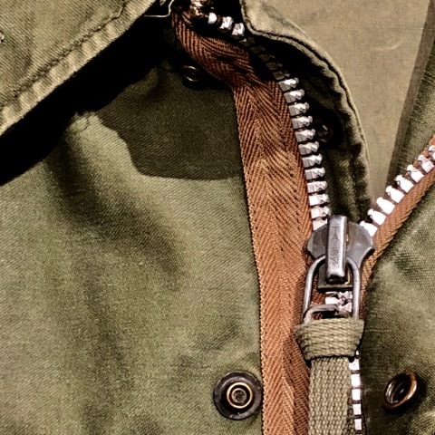 1950s \" U.S ARMY \" ALL cotton SATEEN M -1951 VINTAGE FIELD JACKET ._d0172088_21202189.jpg