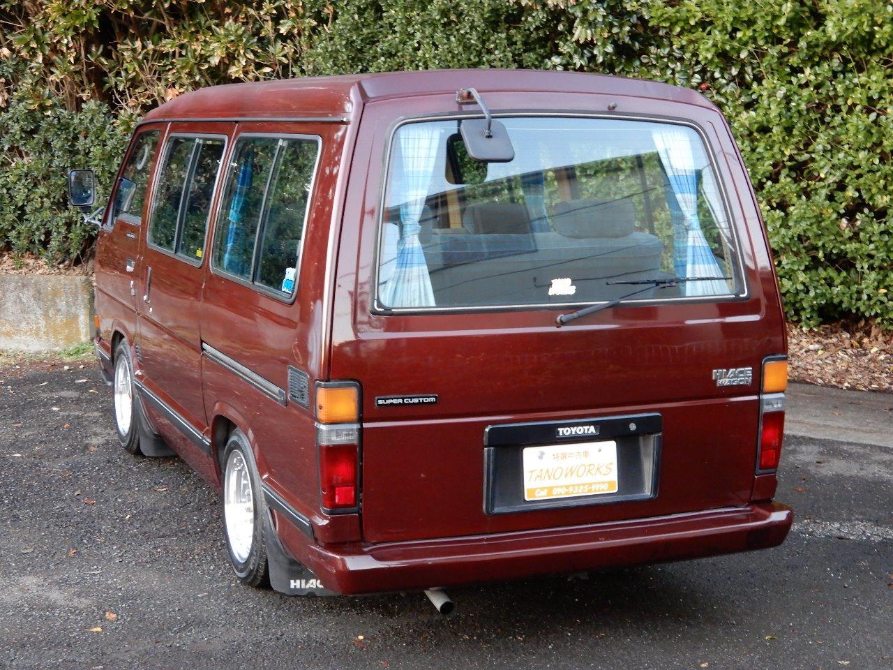 トヨタ ハイエースワゴン スーパーカスタム 純正５速ｍｔ 縦目 旧車 ｓｓｒ グーネット掲載致しました 田野ワークス珍道中