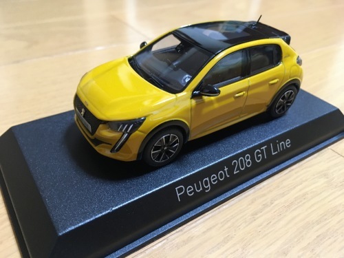 PEUGEOT 208 GT Line 2019【1/43 NOREV】 : La vie avec PEUGEOT 308