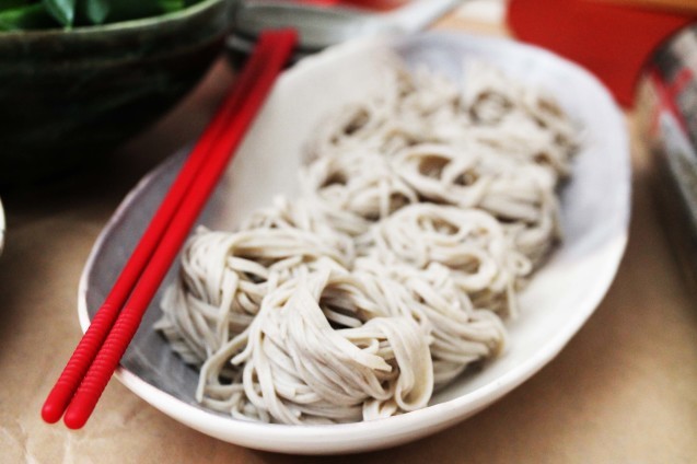 鴨ねぎ蕎麦鍋_d0377645_20263387.jpg