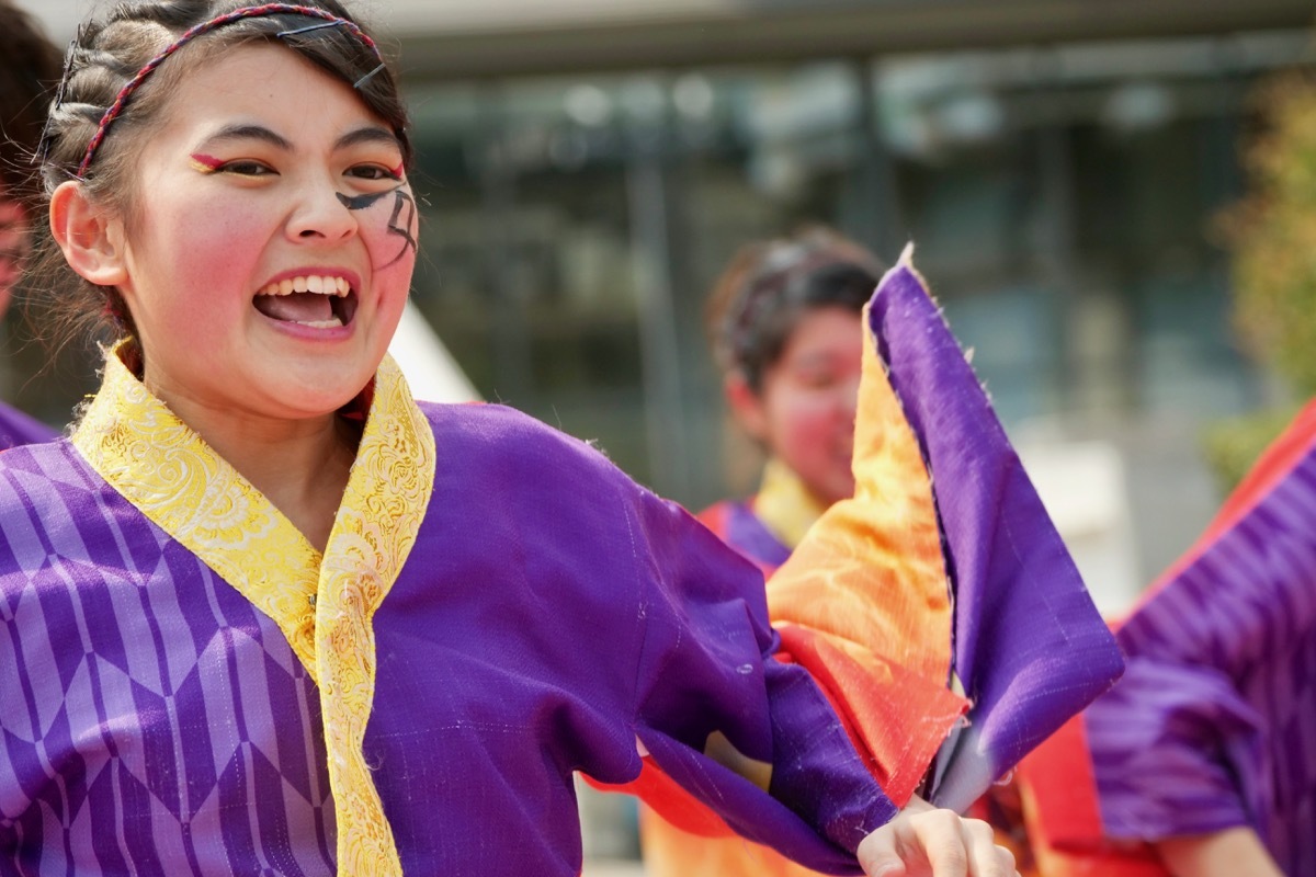 ２０１９京都さくらよさこい２日目ロームシアター京都ステージその１５（皇學館大学よさこい部”雅”）_a0009554_00315832.jpg