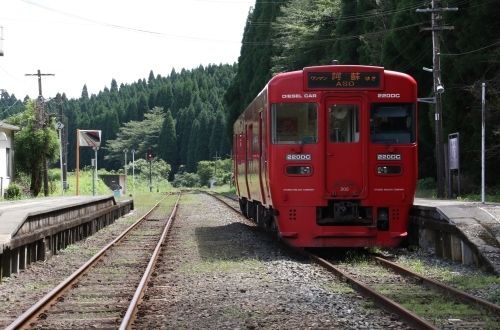 九州横断の旅　その4　JR豊肥本線で阿蘇へ　2019.09.03_d0187275_19520848.jpg