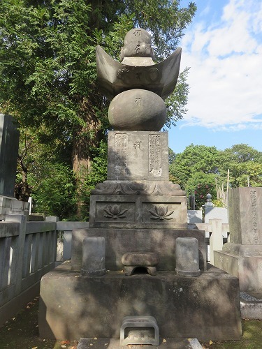 護国寺②　護国寺に眠る有名人（新江戸百景めぐり56-2）_c0187004_15225682.jpg