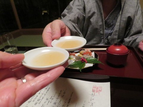 夕食その一。暁翠庵。俵屋旅館にお邪魔。_d0019916_13182019.jpg