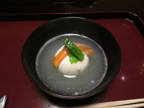夕食その一。暁翠庵。俵屋旅館にお邪魔。_d0019916_14020049.jpg