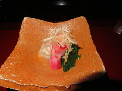 夕食その一。暁翠庵。俵屋旅館にお邪魔。_d0019916_14062167.jpg