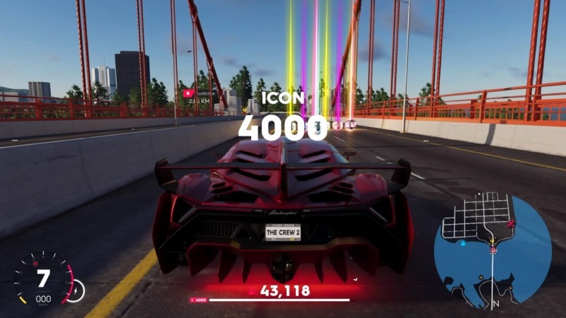 ゲーム The Crew2 Iconレベル4000になりました 孤影悄然