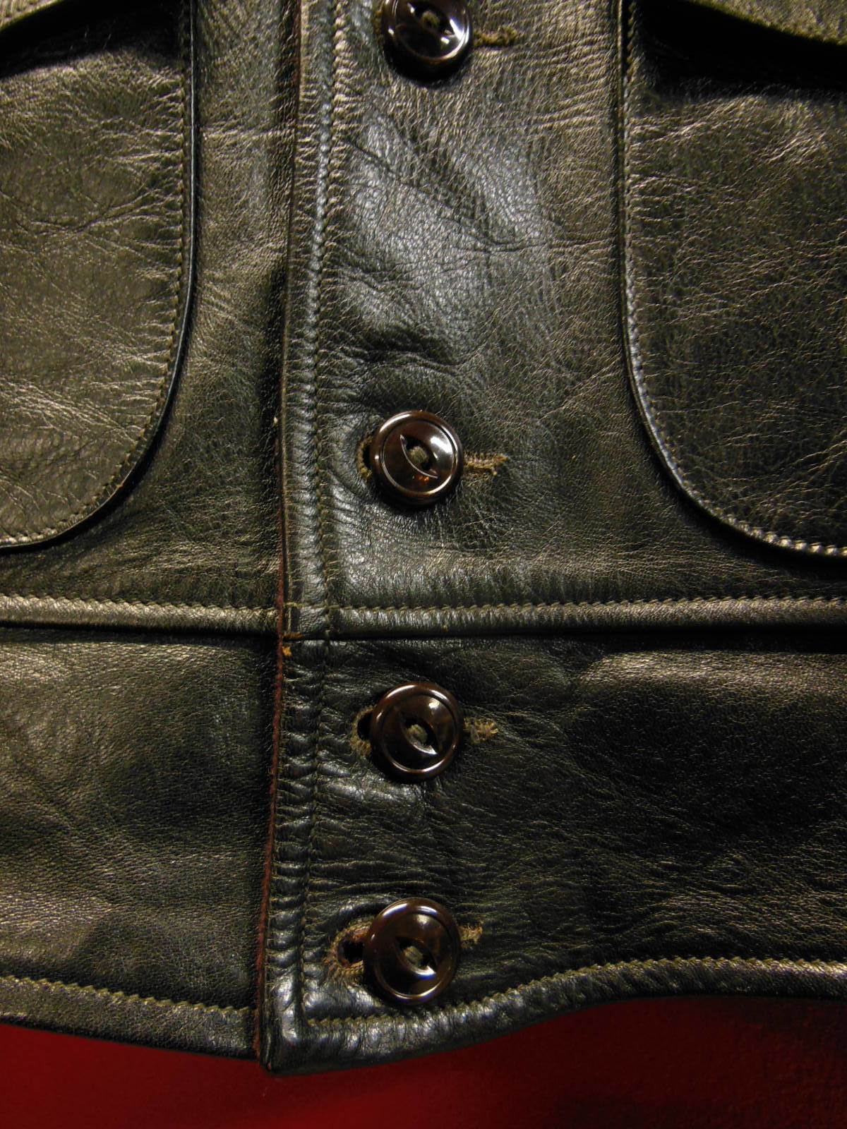 USED HIMEL BROTHERS LEATHER HERON 1929/新喜皮革製黒ホース
