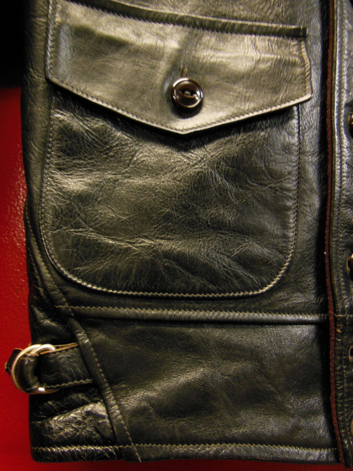 USED HIMEL BROTHERS LEATHER HERON 1929/新喜皮革製黒ホース