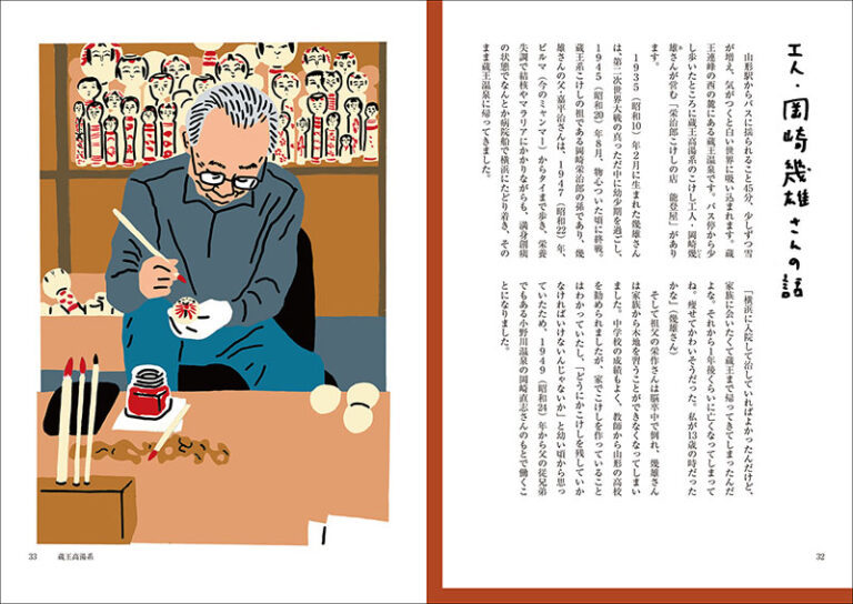 イラストレーションでわかる「こけし図譜」 津軽こけし館 店頭発売開始のお知らせ!_e0318040_09441251.jpg