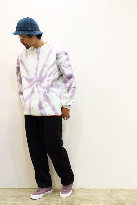 BUTTER GOODS (バターグッズ) \" BADGE TIE DYE CREWNECK \"_b0122806_13273010.jpg