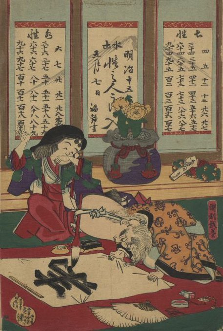 2020/1/9-15am北斎とか神道式七福神とかヤフオク怖いとか昭和大嘗宮とか旅順港閉鎖とか_b0116271_10014326.jpg