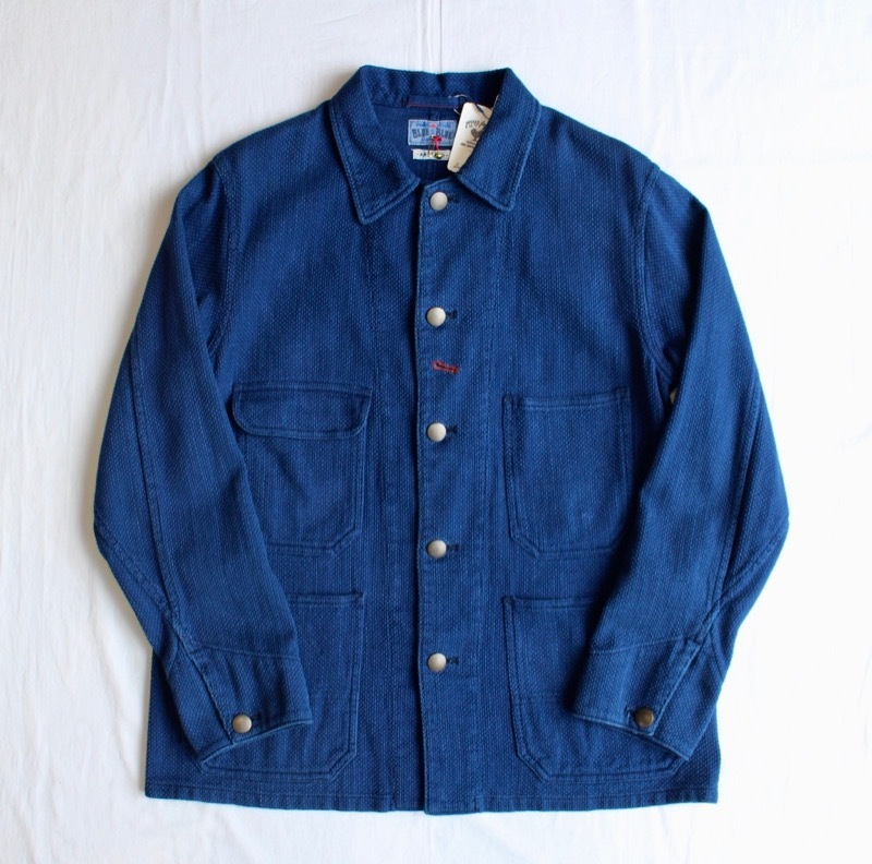 BLUE BLUE JAPAN / カセゾメサシコ レイルロードマンジャケット