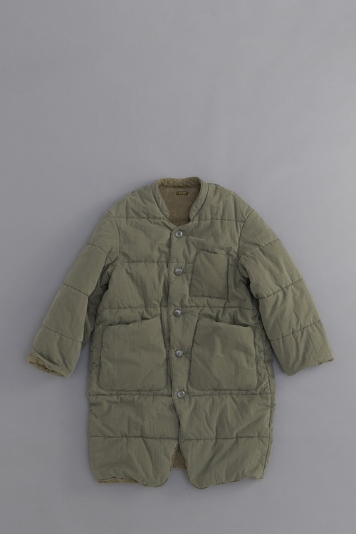 KAPITAL リップストップ キルト作務衣コート (カーキ)_d0120442_1722597.jpg