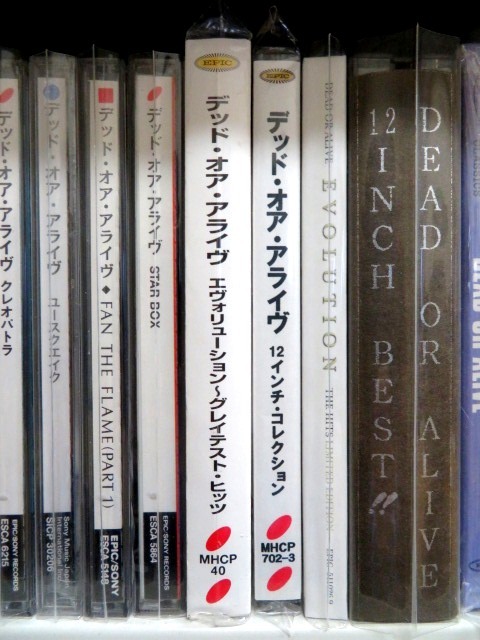 DEAD OR ALIVE / 12inches COLLECTIONの帯を作ってみた : T@K@ DIARY