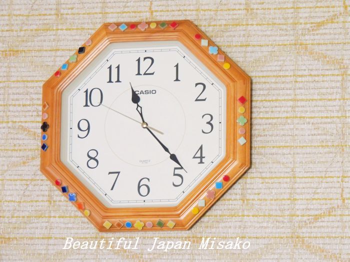 時計飾ってみたよっ!・゚☆、・:`☆・・゚・゚☆。_c0067206_11392024.jpg