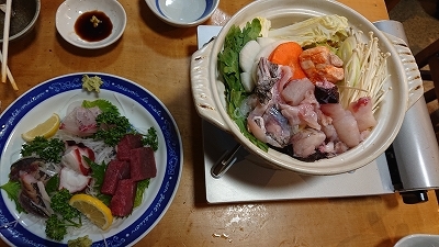 目玉堂さん ぼんご あんこう鍋 夜市_b0122645_00500362.jpg