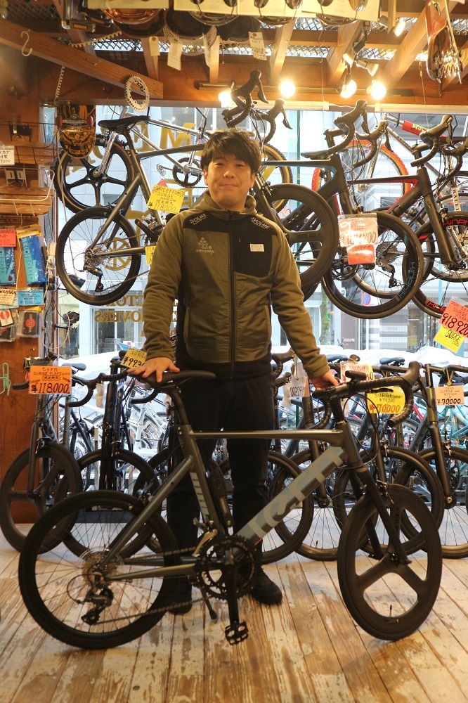 1月18日　渋谷　原宿　の自転車屋　FLAME bike前です_e0188759_18110441.jpg