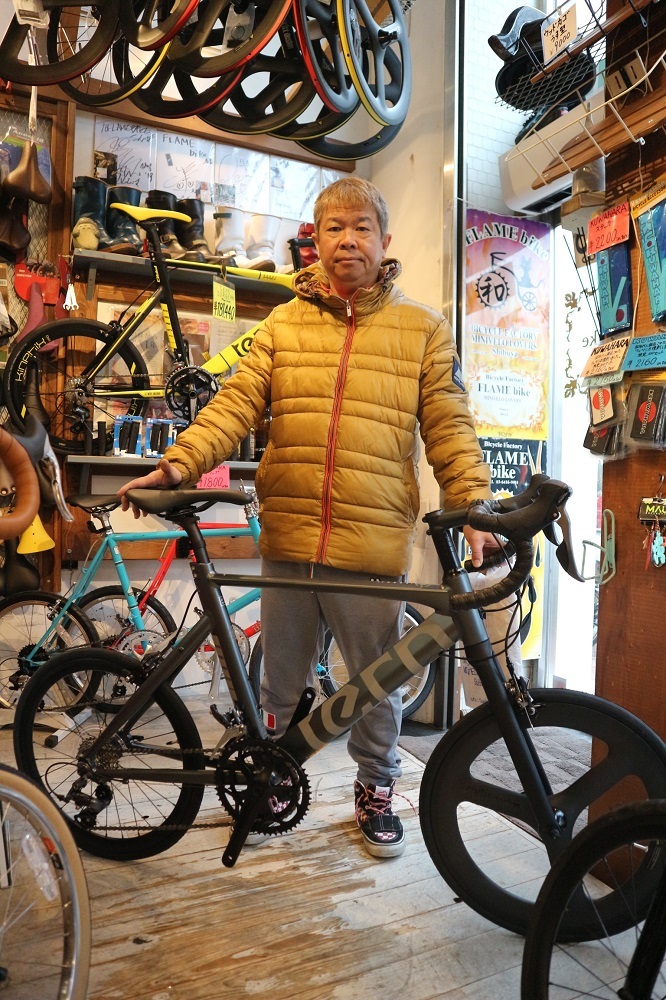 1月18日 渋谷 原宿 の自転車屋 FLAME bike前です_e0188759_18110665.jpg
