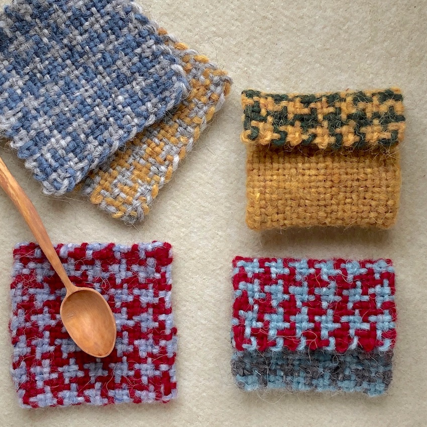 Keitoさんでダンボール織りの千鳥格子モチーフws開催します こんなことが あったよ