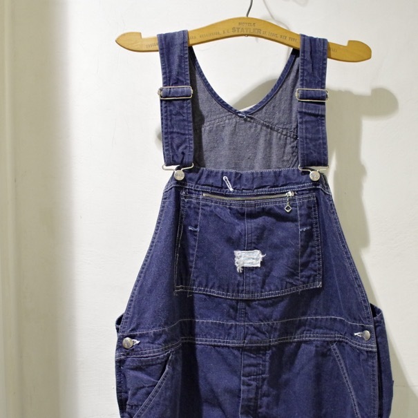 1960s Sears Bib Over-alls / Vat Dyed Denim / シアーズ バット 1960s Sears Bib Over-alls / Vat Dyed Denim / シアーズ バット